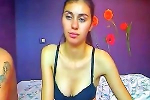 Slender And Sexy Brunette Teen Likes To Be Smacked And Fucked